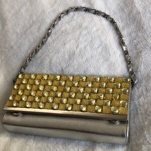 Promise Of Love Gold and Silver Handbag